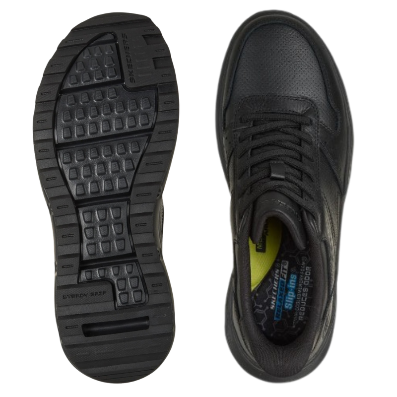 Skechers slip-in herresneaker - Sort