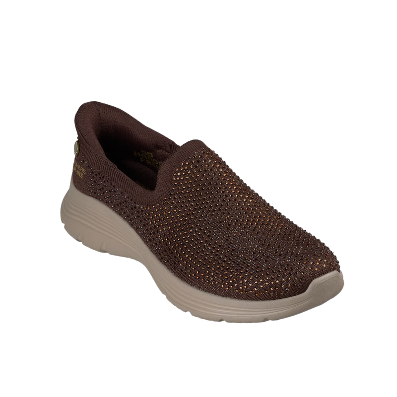 Skechers stretch damesneaker - Brun