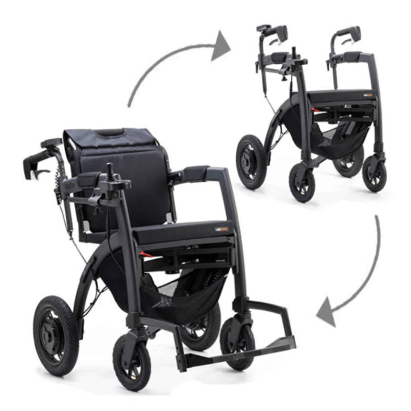 Rollz Motion Electric - Rollator og kørestol