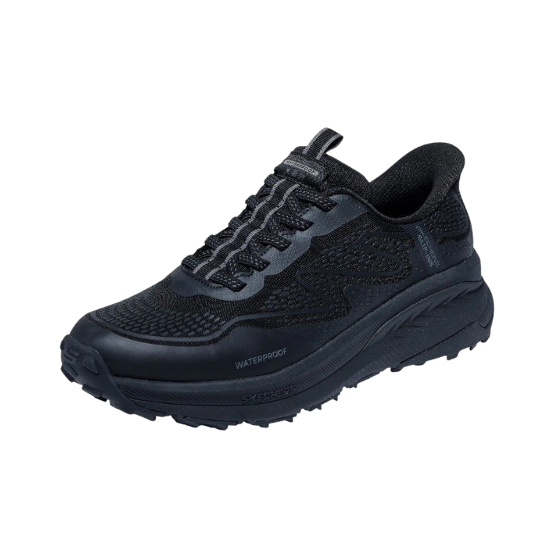 Skechers vandtæt herresneaker - Sort