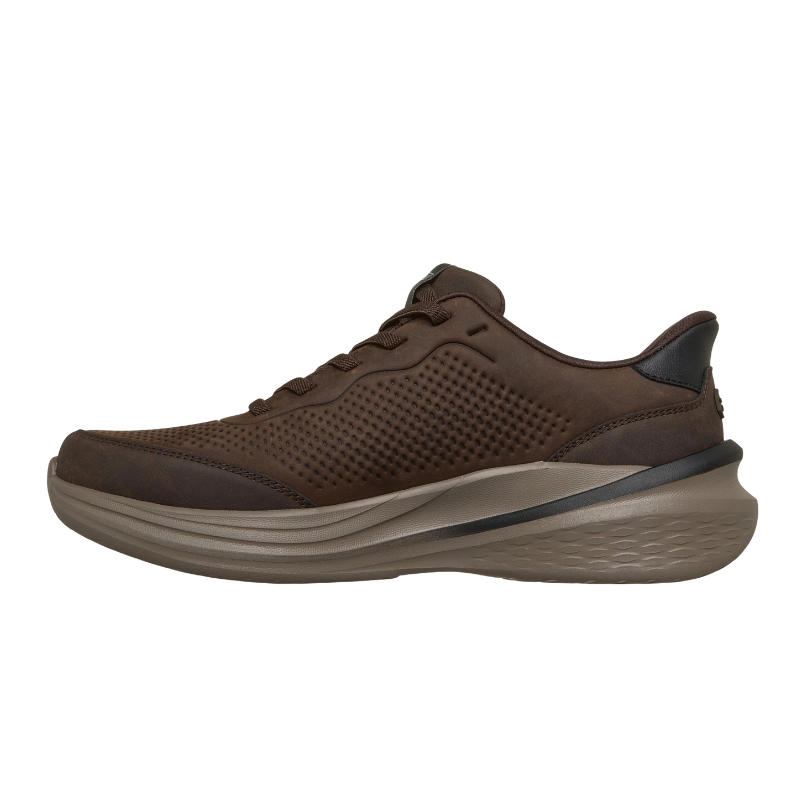 Skechers slip-in herresneaker - Brun
