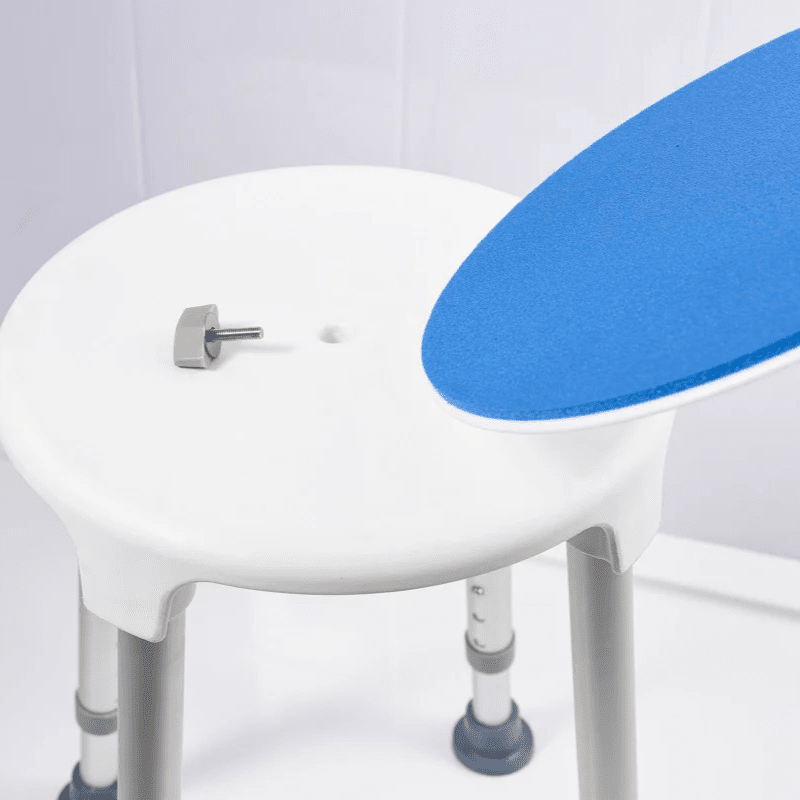 Badetaburet med drejeskive