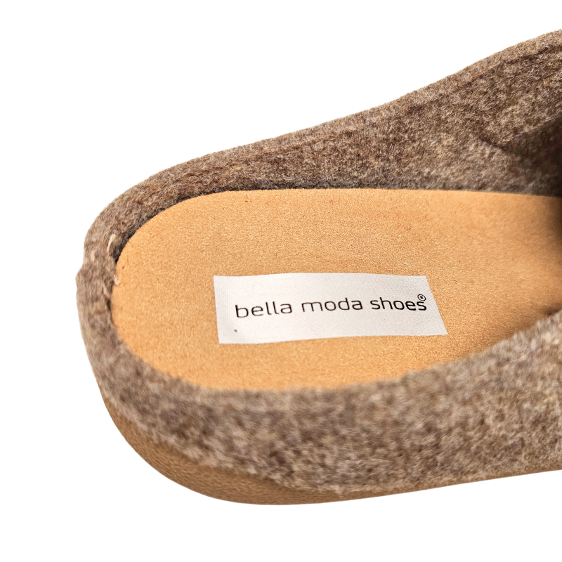 Bella Moda damehjemmesko - Beige