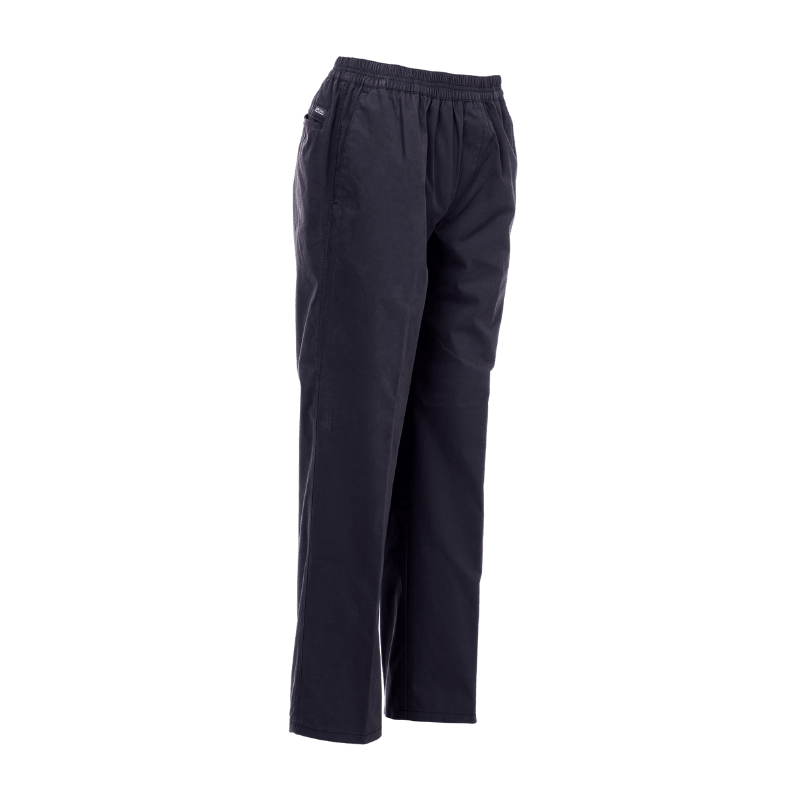 Lette bukser med elastikkant - Marine