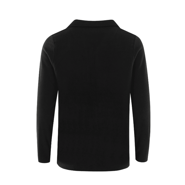 Cardigan i fleece til damer - Sort