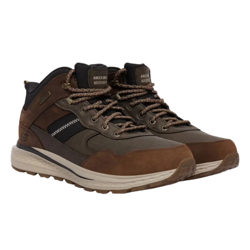 Skechers slip-in outdoor herrestøvle - Brun
