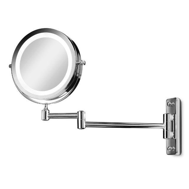 Makeup - spejl til væg - Krom