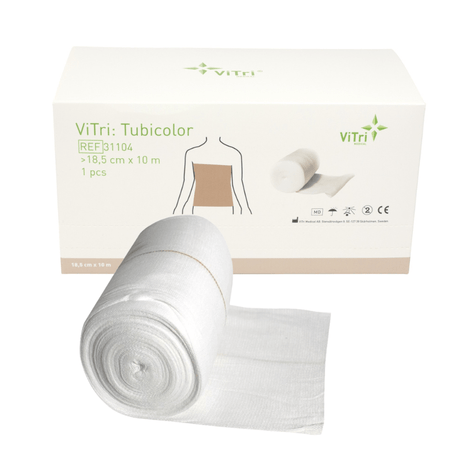 Tubebandage 18,5 cm - Rulle med 10 m - Seniorshop