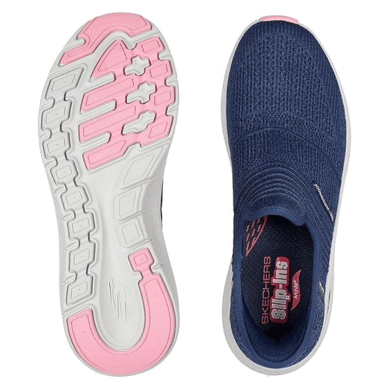 Skechers vandtæt damesneaker - Blå