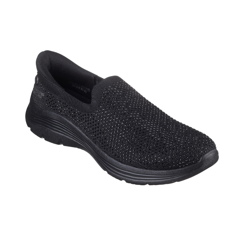 Skechers slip-in damesko - Sort