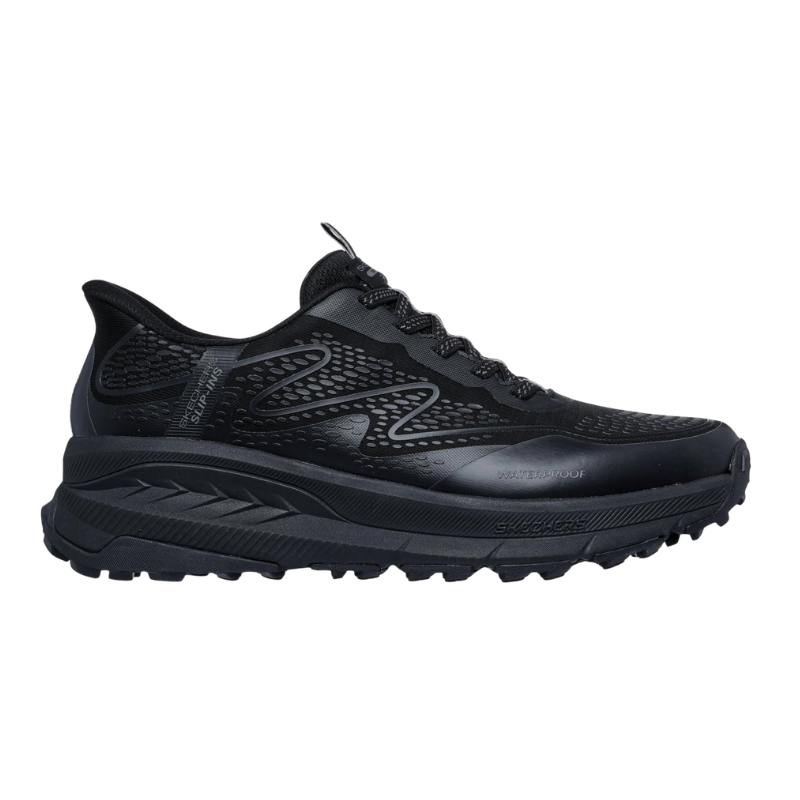 Skechers vandtæt herresneaker - Sort