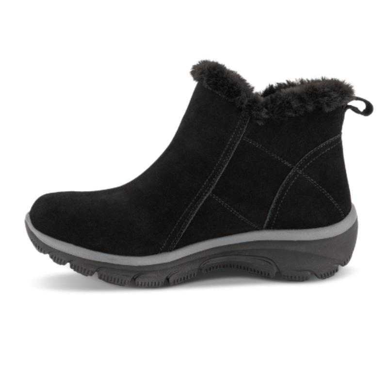 Skechers foret damestøvle - Sort