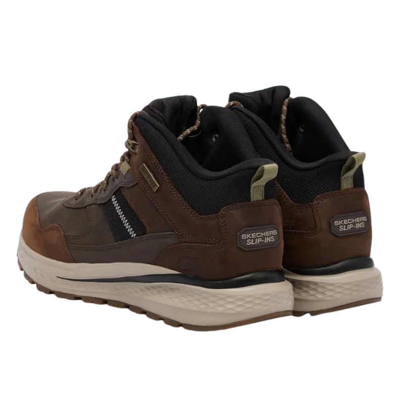 Skechers slip-in outdoor herrestøvle - Brun