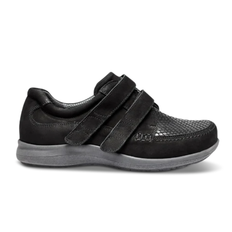 New Feet rummelig damesko - Sort