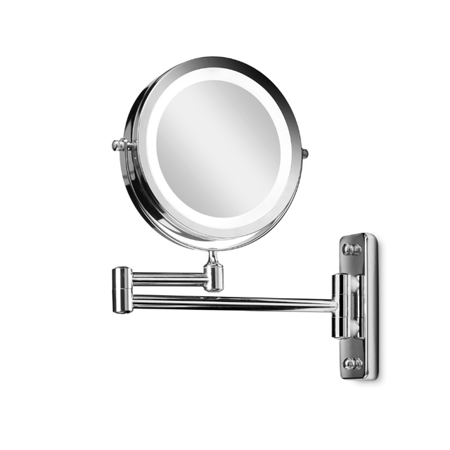 Makeup - spejl til væg - Krom