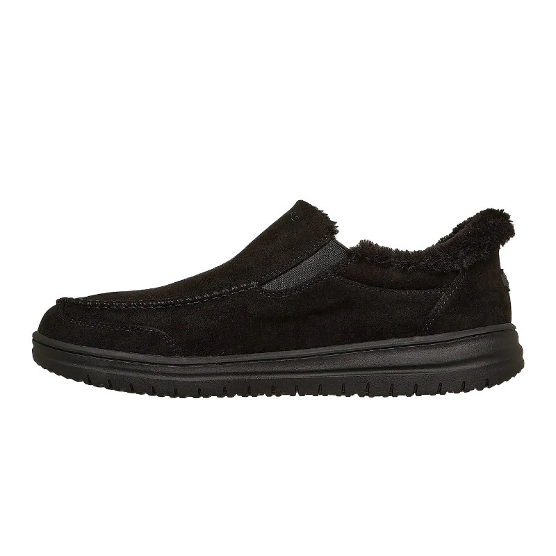 Skechers slip-in herrehjemmesko - Sort