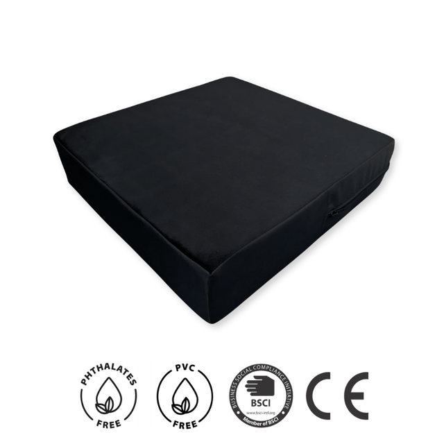 Aflastende siddepude - 43x43x8 cm