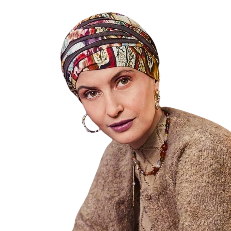Shanti turban - Tribal Feathers