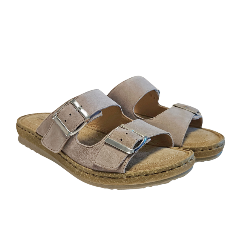 Relaxshoe dameslipper - Varm grå