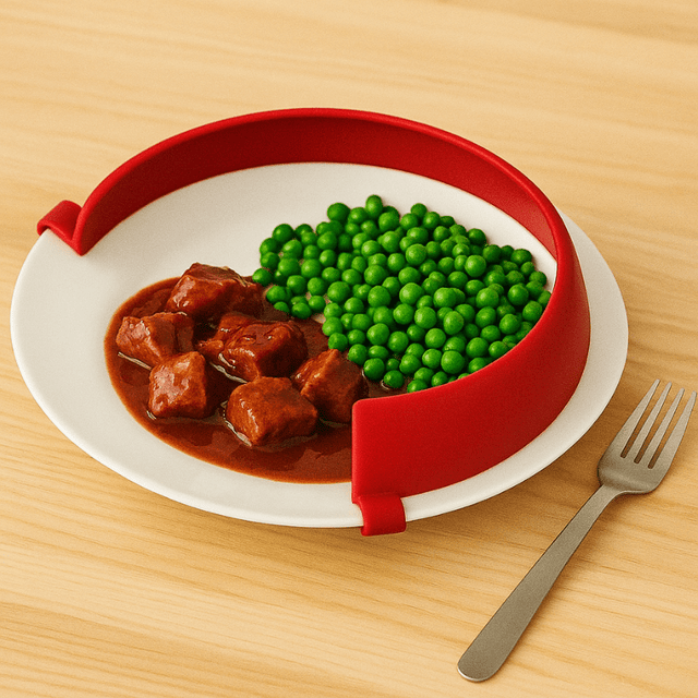 Tallerkenkant - Rød - Seniorshop