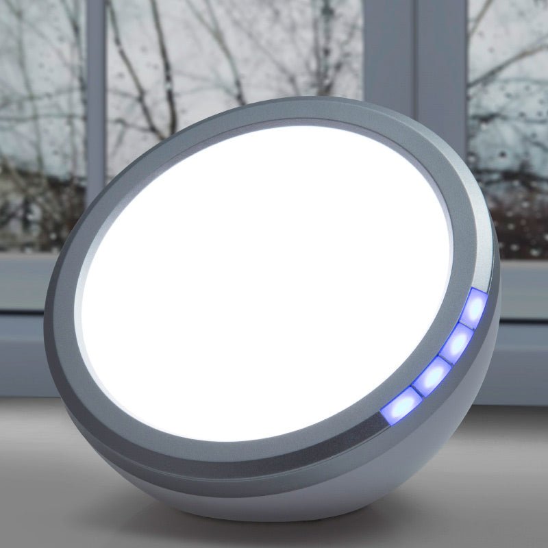 Lysterapilampe med timer - Seniorshop