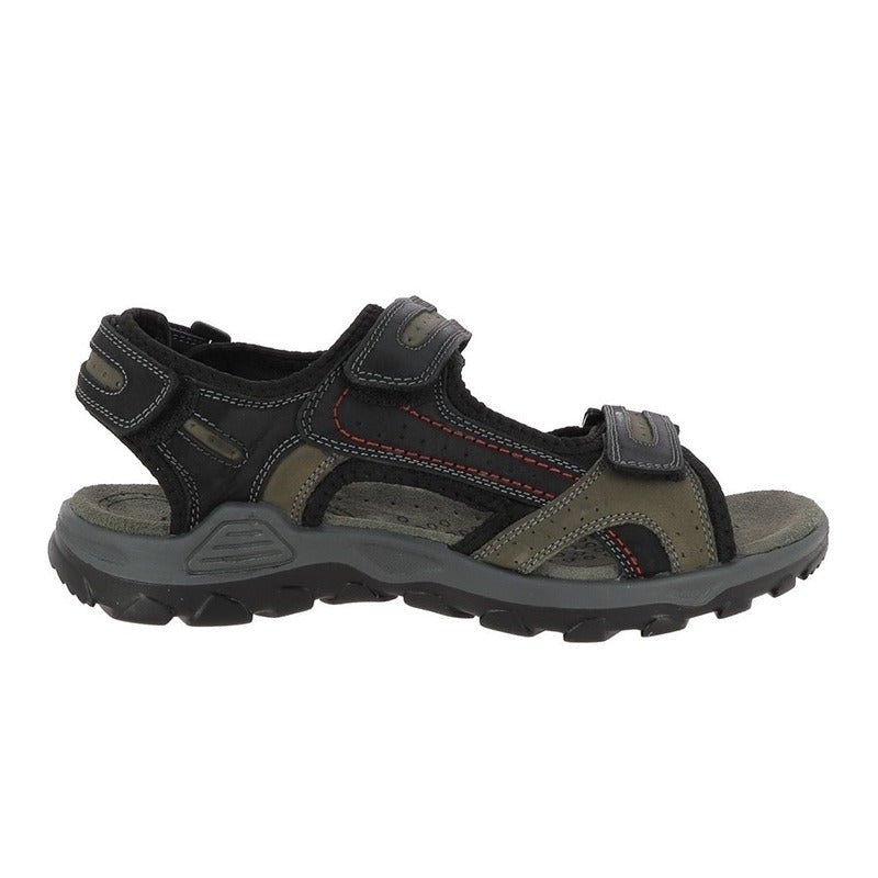 Rohde fleksibel herresandal - Sort - Seniorshop