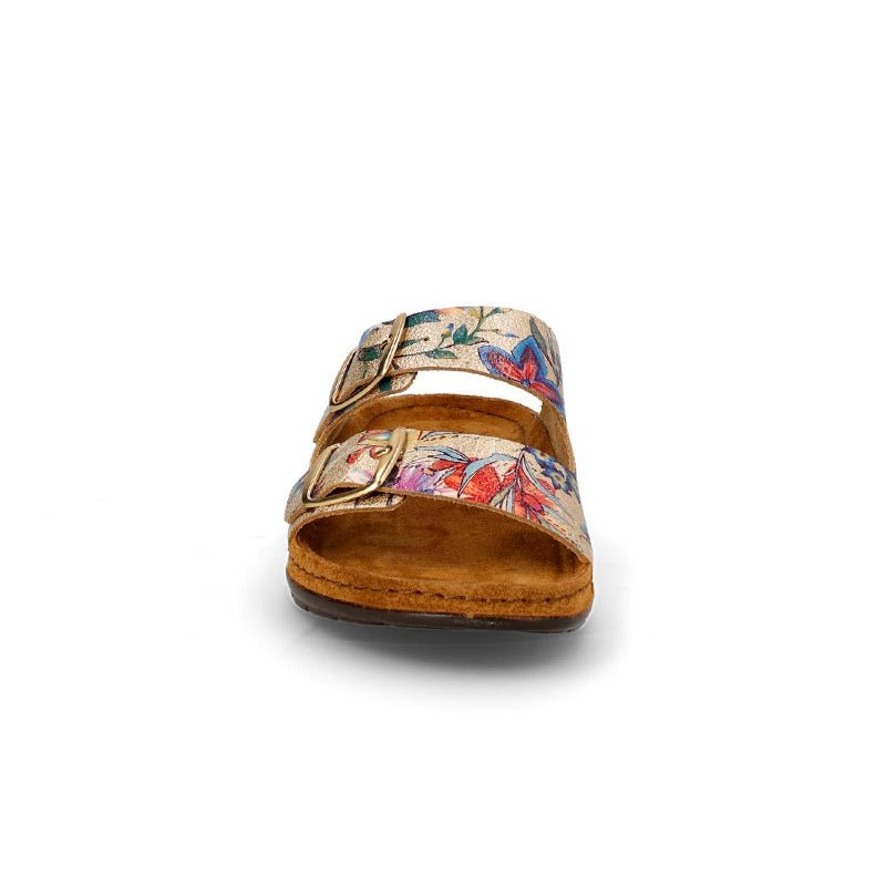 Dameslipper - Blomstret - Seniorshop