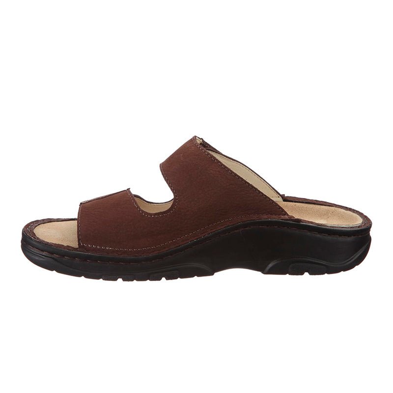 Berkemann herresandal i nubuck - Brun - Seniorshop