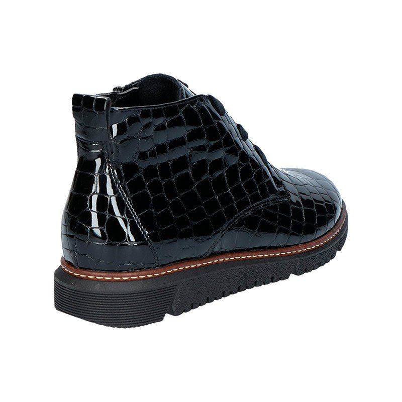 Waldläufer damestøvlet - Sort - Seniorshop