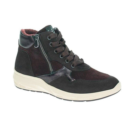 Waldläufer sporty damestøvle - Brun - Seniorshop