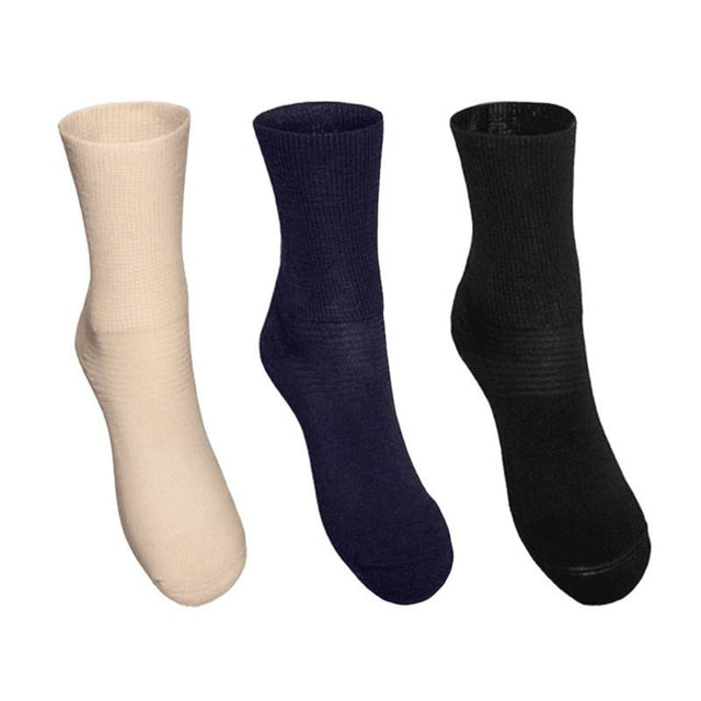 Diabetesstrømper uden elastikkant - Seniorshop