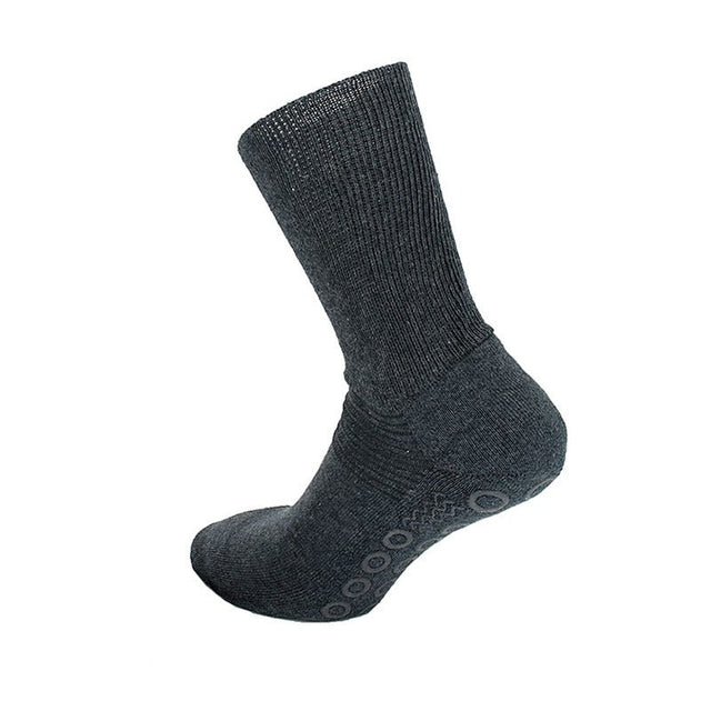 Tynd anti - skrid diabetesstrømpe - Seniorshop