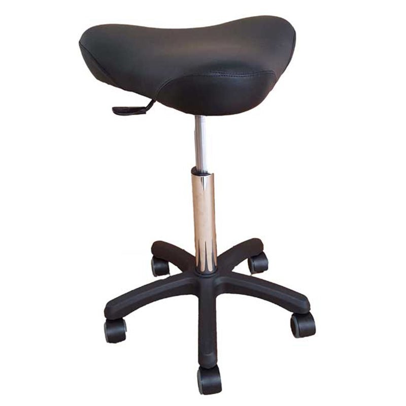 Universal sadelstol med hjul - Seniorshop