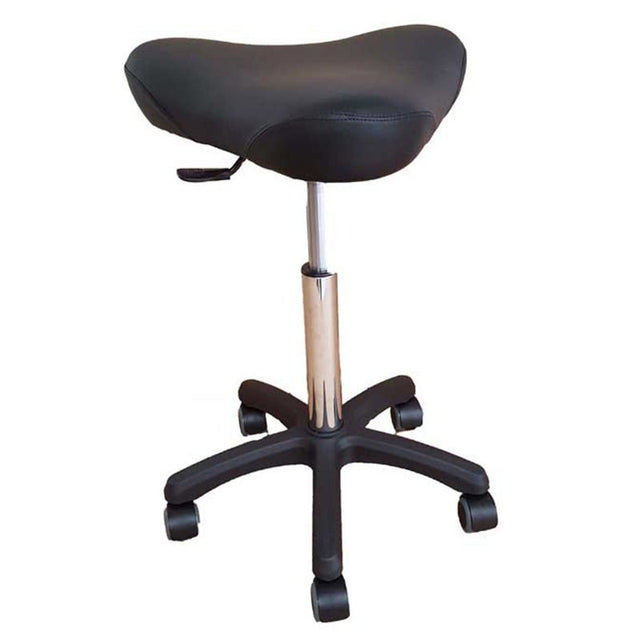 Universal sadelstol med hjul - Seniorshop