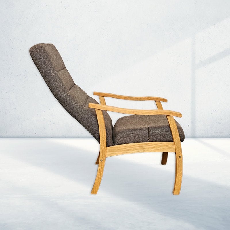 Hanstholm Plus hvilestol str. Medium - Brun - Seniorshop
