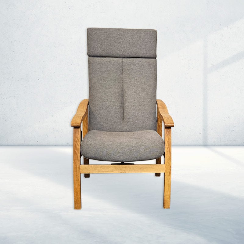 Blokhus Plus hvilestol str. Medium - Grå - Seniorshop