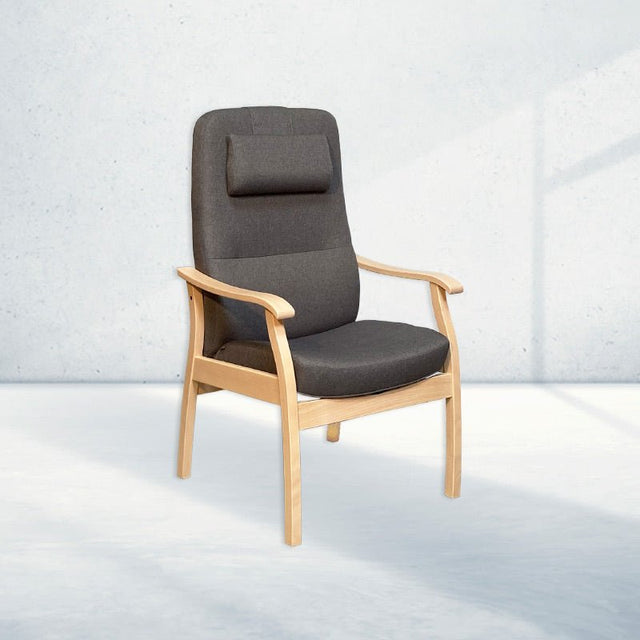 Farstrup 5610 hvilestol - Mørkegrå - Seniorshop