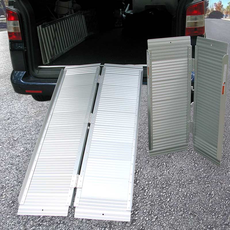 Sammenklappelig rampe - 77x120 cm - Seniorshop