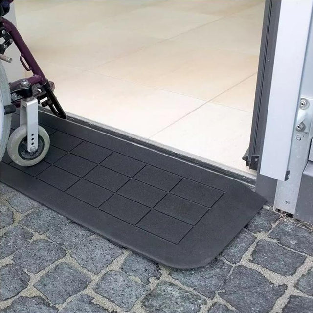 Dørtrinsrampe i gummi - 35 mm - Seniorshop