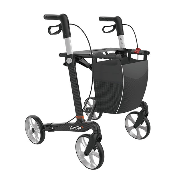 Athlon SL Rollator *SUPER LET* - Sort - Seniorshop