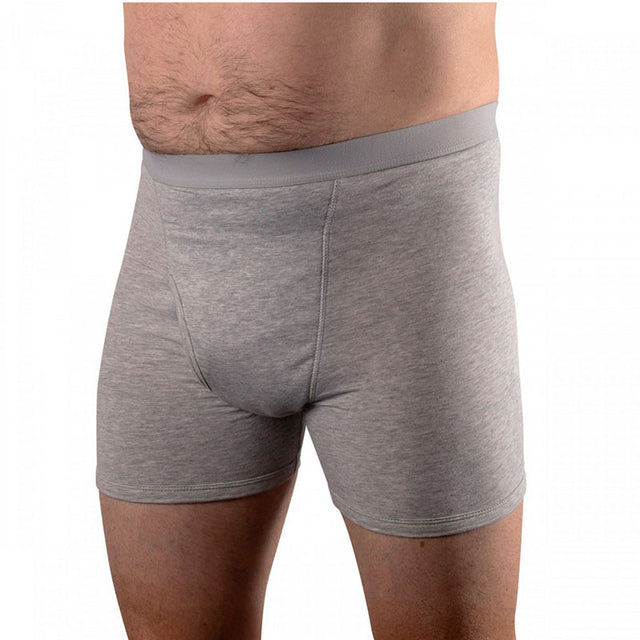Inkontinens boxershorts - Grå - Seniorshop