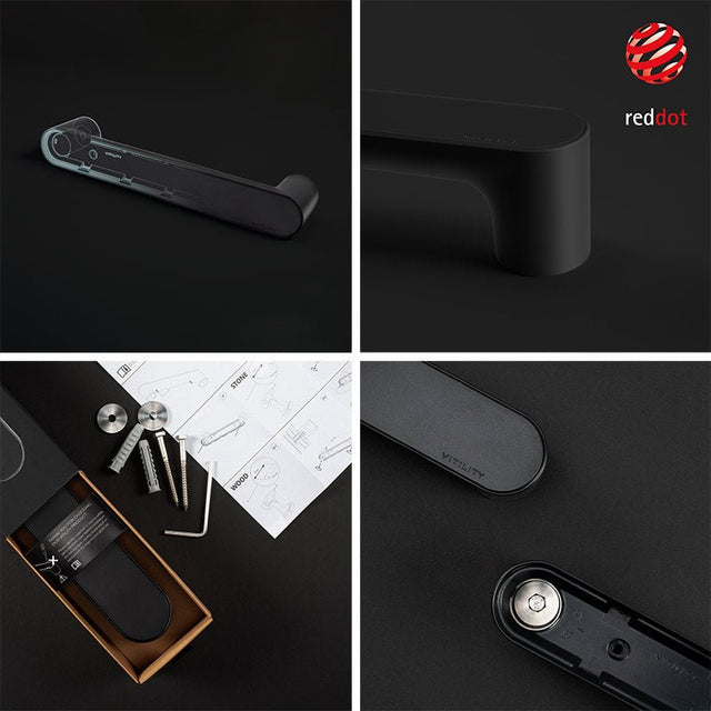 Eksklusivt støttegreb - Sort - Seniorshop