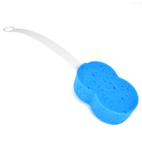 Badesvamp med buet skaft - Seniorshop