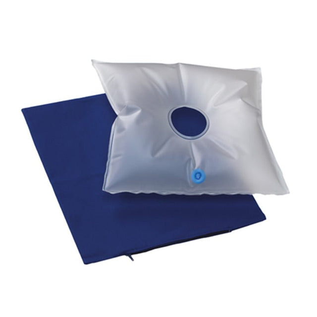 Oppustelig siddepude med betræk - Seniorshop