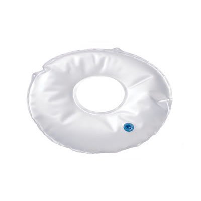 Oppustelig siddepude / ringpude med betræk - Seniorshop