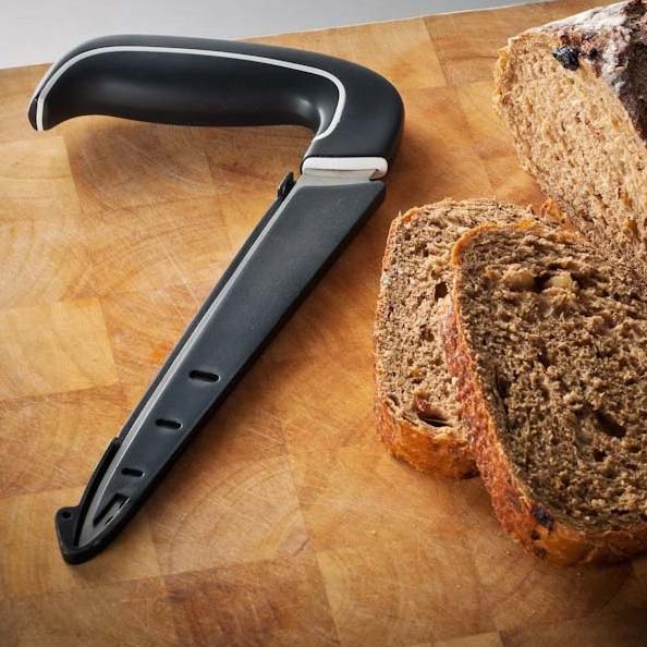 Ergonomisk Brødkniv med anti - slip - Seniorshop