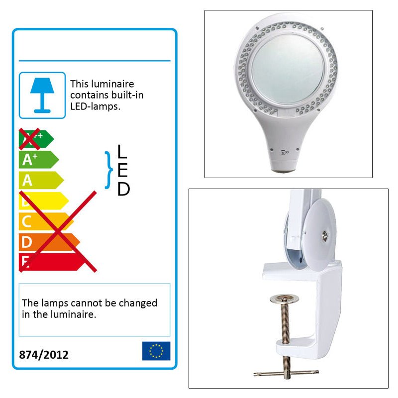 Bordlup med LED - lys - Seniorshop