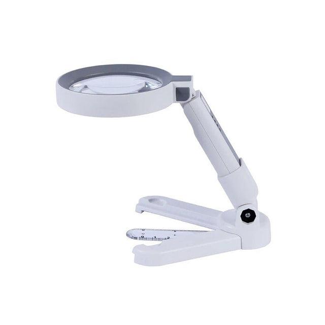 2 - i - 1 læselup med LED - 4x forstørrelse - Seniorshop