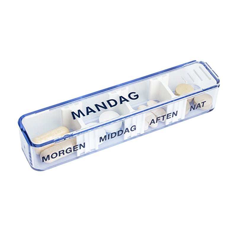 Doseringsæsker i etui med velcro - Medidos - Seniorshop