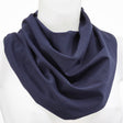 Honni tørklæde / Hagesmæk - Marineblå - Seniorshop
